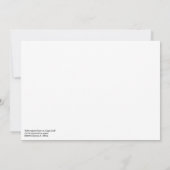 Adirondack Chair Painting 招待状 (裏面)