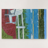 Adirondack Chair Painting 1014 pc Puzzle ジグソーパズル (横)