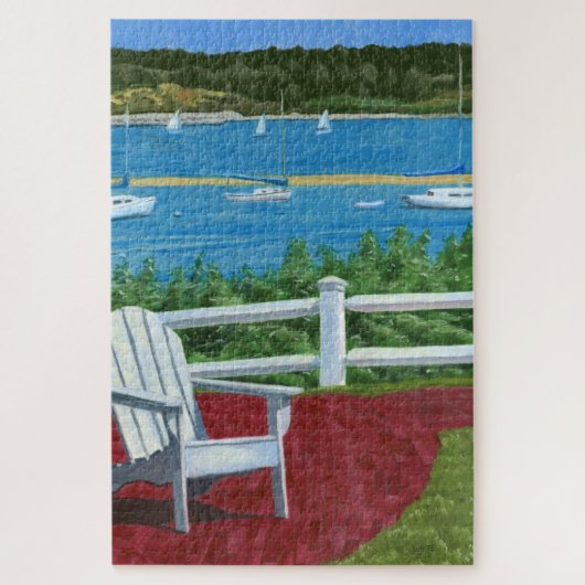 Adirondack Chair Painting 1014 pc Puzzle ジグソーパズル (縦)