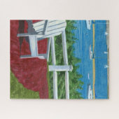 Adirondack Chair Painting 520 pc Puzzle ジグソーパズル (横)