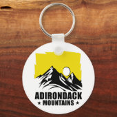 Adirondack Mountains New York USA キーホルダー (正面)