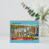 Adirondack Mountains Vintage Postcard ポストカード (スタンド正面)