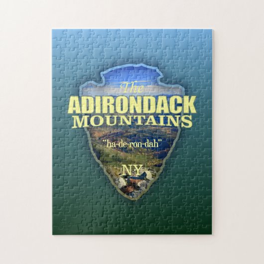 Adirondack Mtns （矢印） ジグソーパズル (縦)