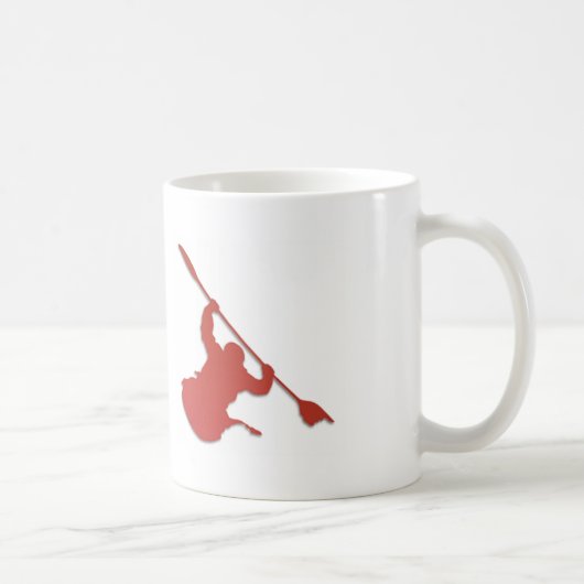 Adirondacksは呼びま-カヤックを漕ぎます マグカップ (右)