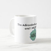 Adirondacksは呼んでいます マグカップ (正面左)