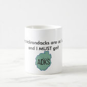 Adirondacksは呼んでいます マグカップ (中央)