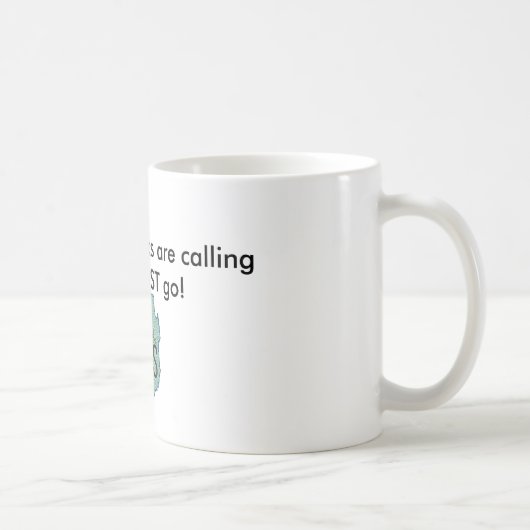 Adirondacksは呼んでいます マグカップ (右)