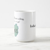 Adirondacksは-インド湖呼んでいます マグカップ (中央)