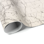 Adirondacksニューヨークのヴィンテージの地図 ラッピングペーパー (ロールコーナー)