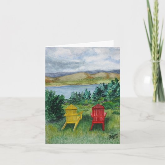 Adirondacks カード (正面)