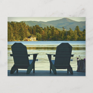 Adirondacks, NYのAdirondack Chairsから表示 ポストカード