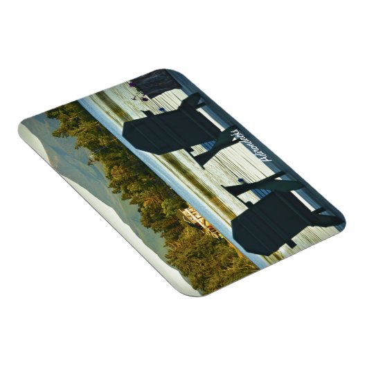 Adirondacks, NYのAdirondack Chairsから表示 マグネット (右側)