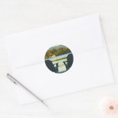 Adirondacks, NYのAdirondack Chairsから表示 ラウンドシール (封筒)