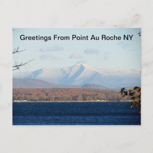 Adirondacks (NY)の写真の郵便はがき シーズンポストカード (正面)