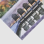 Adirondak fall Heart Lake watercolor tissue paper 薄葉紙 (詳細)