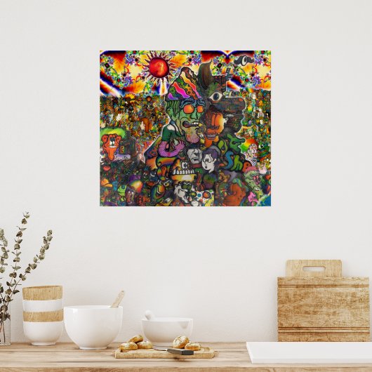 Adj複合ポスター ポスター (キッチン)