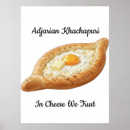 Adjarian Khachapuri ポスター