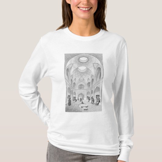 Adji Seidフセインのバザー、「旅行からのKashanで、 Tシャツ (正面)