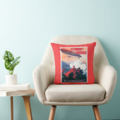 Adjudant Vincenot WWIの飛行船の昇進ポスター クッション (椅子)