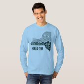 ADK46ハイキング長袖Tシャツ（グリーンロゴ） Tシャツ (正面フル)