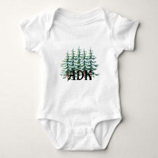 ADK Adirondackのマツ ベビーボディスーツ