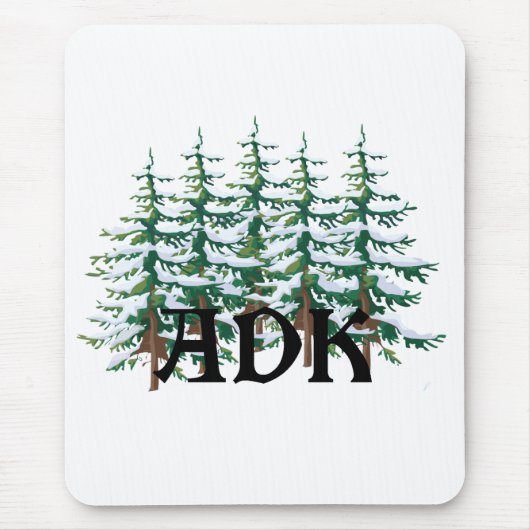 ADK Adirondackのマツ マウスパッド (正面)