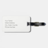 ADLアデレードの荷物のラベル ラゲッジタグ (裏面横)