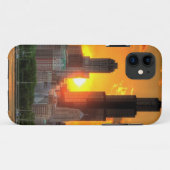 Adlerからのシカゴのスカイラインの眺め Case-Mate iPhoneケース (裏面(横))