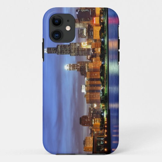 Adlerのプラネタリウムからのシカゴのスカイライン Case-Mate iPhoneケース (裏面)