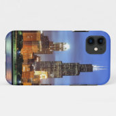 Adlerのプラネタリウムからのシカゴのスカイライン Case-Mate iPhoneケース (裏面(横))