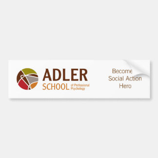 Adlerの学校のバンパーステッカー1 バンパーステッカー