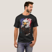 Adler USA Black Background only Tシャツ (正面フル)