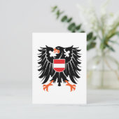 Adler Wappen Österreich eagle crest Austria ポストカード (スタンド正面)