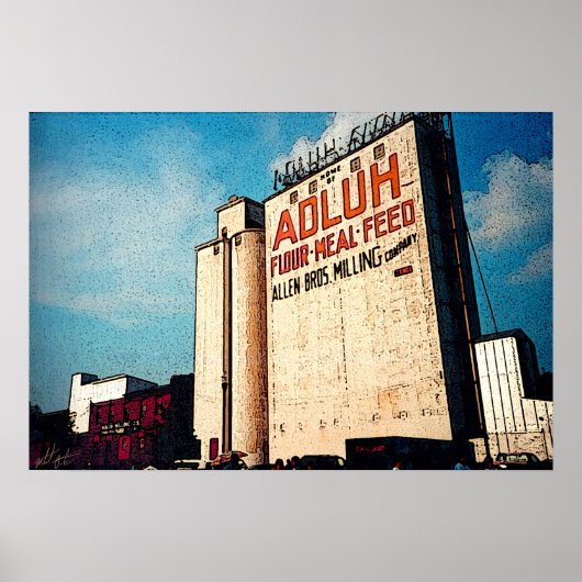 Adluh Flour ポスター (正面)
