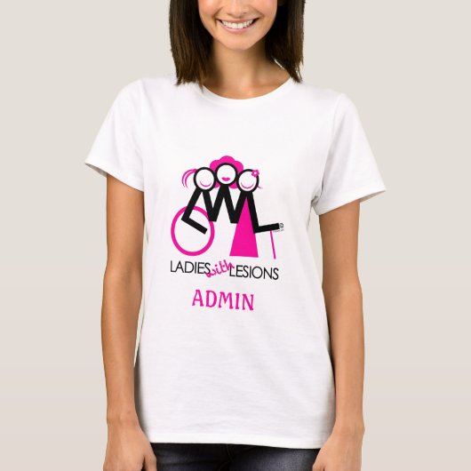 Adminのティー Tシャツ (正面)