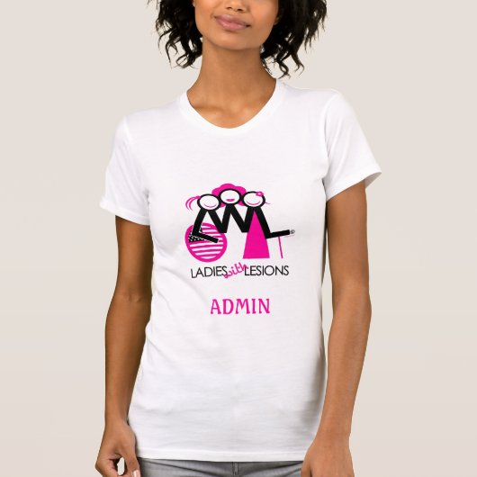 Adminのティー Tシャツ (正面)