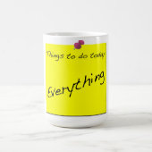 Adminのマグを今日する事 コーヒーマグカップ (中央)