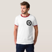 Adminの乗組員のワイシャツ、メンズ Tシャツ (正面フル)