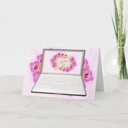 Admin Pro Day Orchisコンピュータ カード (正面)