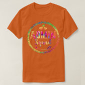 Admin Squad Admin Assistants Office Squad Team Vin Tシャツ (デザイン正面)