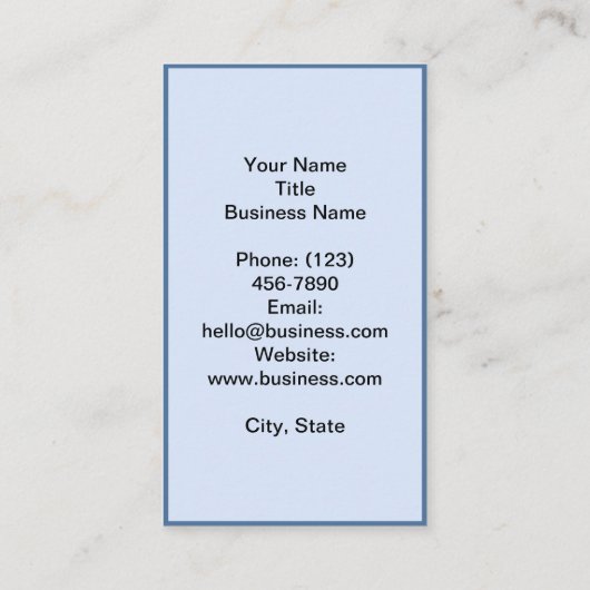 Administrative Assistant Business Card 名刺 (裏面)