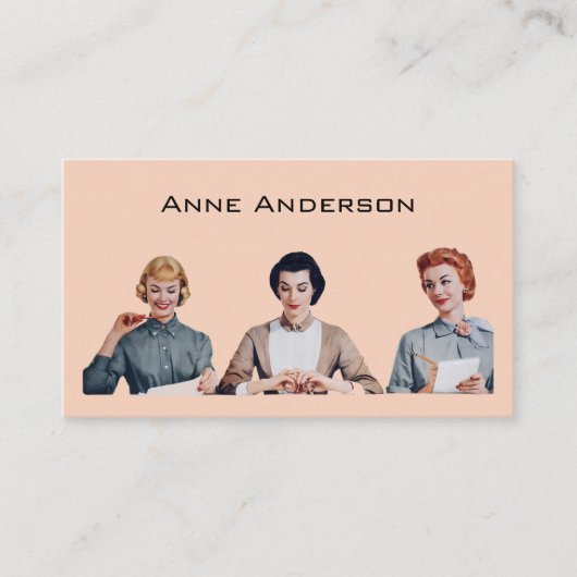 Administrative Assistant Business Card 名刺 (正面)