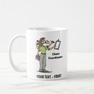 Administrator Cartoon Woman コーヒーマグカップ