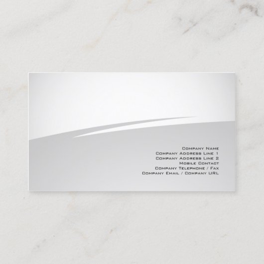 Administrator Finance Managementジグザグ 名刺 (裏面)