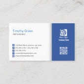 Administrator Finance Managementプロフェッショナル 名刺 (正面)