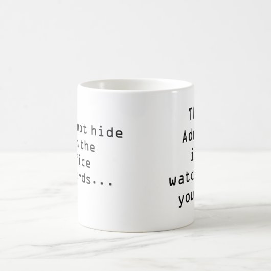 Admins及びオフィスの大君主のマグ コーヒーマグカップ (中央)