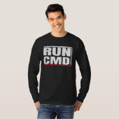 Admins Programmers Run CMD Tシャツ (正面フル)
