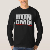 Admins Programmers Run CMD Tシャツ (正面)