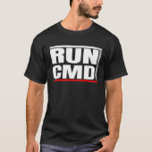 Admins Programmers Run CMD Tシャツ (正面)