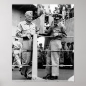 Admiral Bull Halsey and Admiral McCain ポスター (正面)